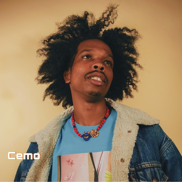 HANDMADE POLYMER CLAY COOKIE MONSTER NECKLACE - Picture 1 of 6